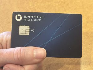 Chase Sapphire Preferred credit card