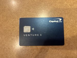 Capital One Venture X credit card